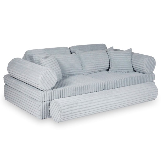 Sofa do zabawy Montessori Premium Wafel – modułowa kanapa piankowa dla dzieci BrickNest