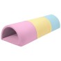 Pastelowy 3-częściowy tunel z pianki do integracji sensorycznej