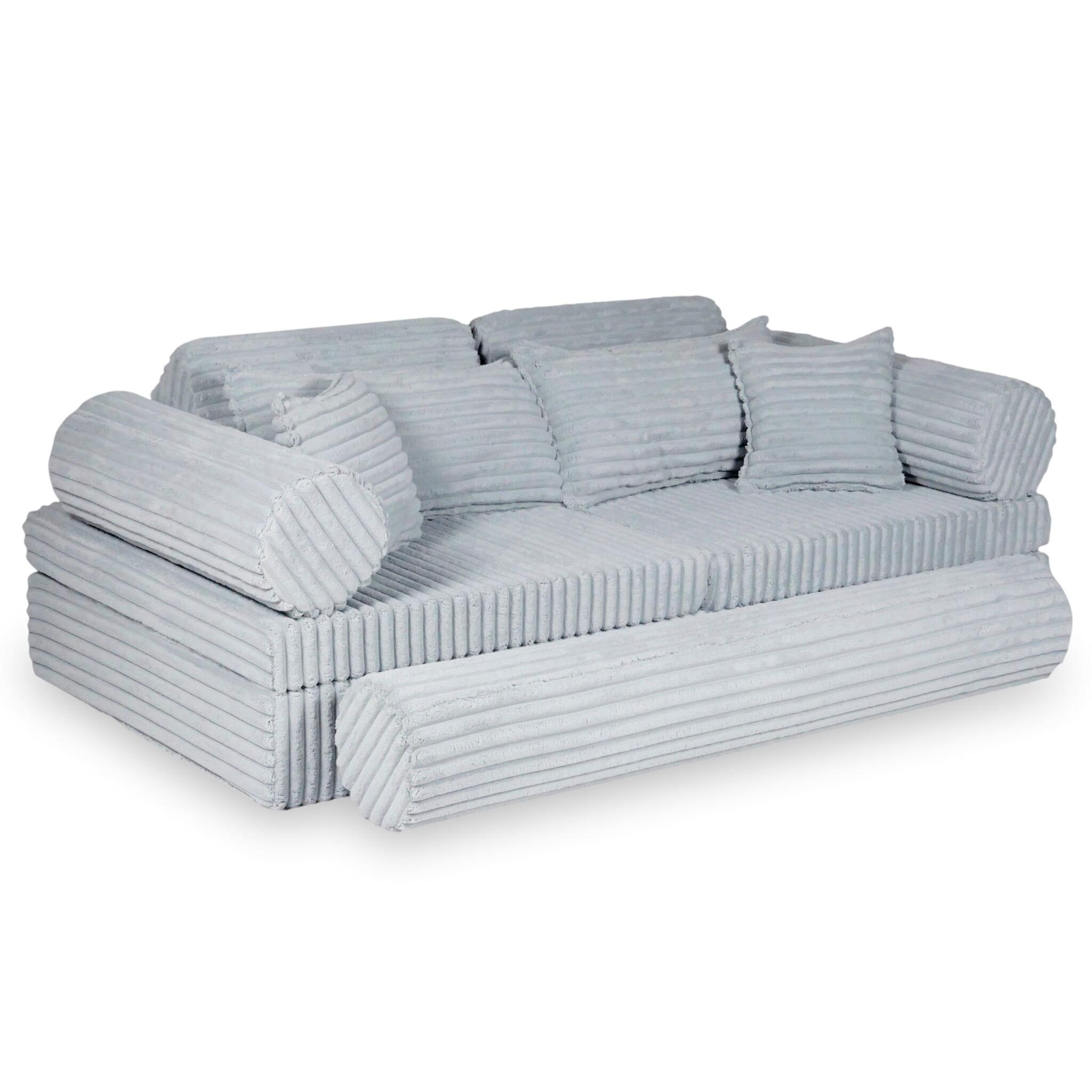 Sofa modułowa w wersji wafel